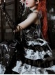 The Vampire Diaries Series JSK Type II Contrast Color Stitching Gothic Lolita Sling Dress