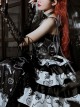 The Vampire Diaries Series JSK Type II Contrast Color Stitching Gothic Lolita Sling Dress