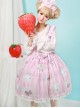 Rainbow Frosting Series JSK Chiffon Sweet Lolita Sling Dress