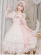 Crystalline Phantom Series Tea Party Sweet Lolita Pink Dress