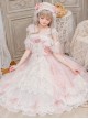 Crystalline Phantom Series Tea Party Sweet Lolita Pink Dress