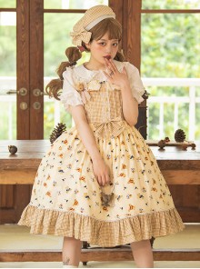 Angel's Bear Series JSK Sweet Lolita Sling Dress