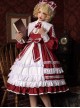 Lovely Elva Doll Series OP Sweet Lolita Long Sleeve Dress