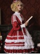 Lovely Elva Doll Series OP Sweet Lolita Long Sleeve Dress