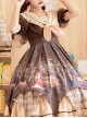 Pharmacist Series OP Doll Collar Sweet Lolita Short Sleeve Dress