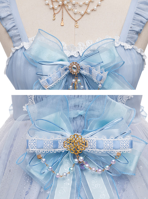 Walk With Whales Series JSK Sweet Lolita Sling Dress