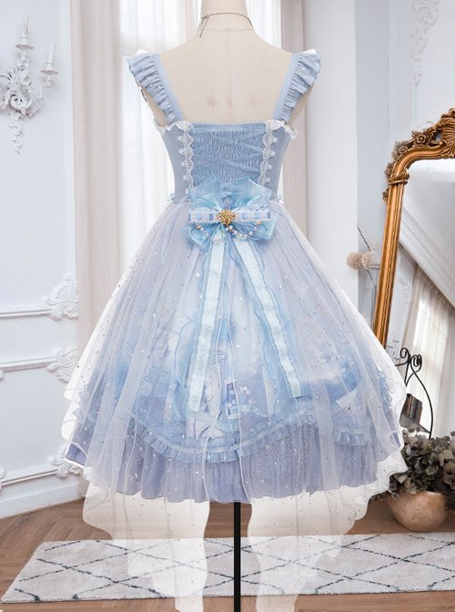 Walk With Whales Series JSK Sweet Lolita Sling Dress