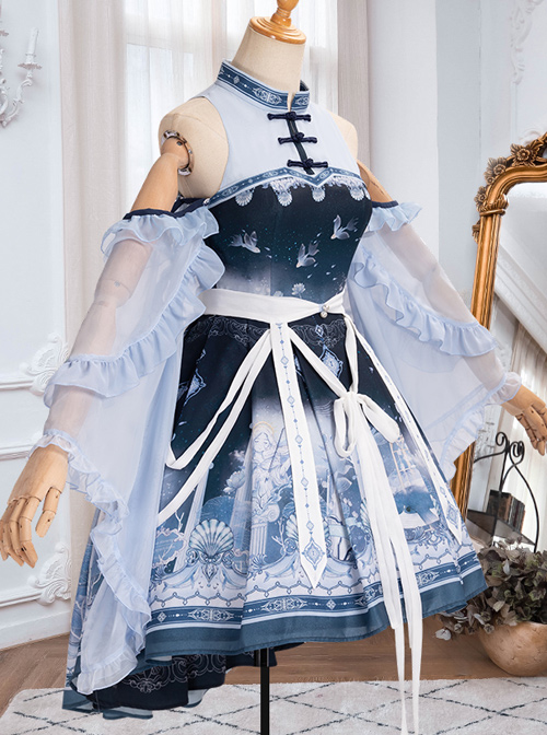 Walk With Whales Series OP Sweet Lolita Dress