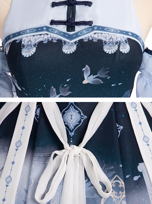 Walk With Whales Series OP Sweet Lolita Dress