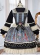 Sparrows In The Mirror Series OP Retro Classic Lolita Long Sleeve Dress