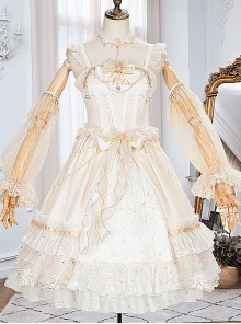 Starry Night Series JSK Special Design Elegant Palace Style Classic Lolita Dress