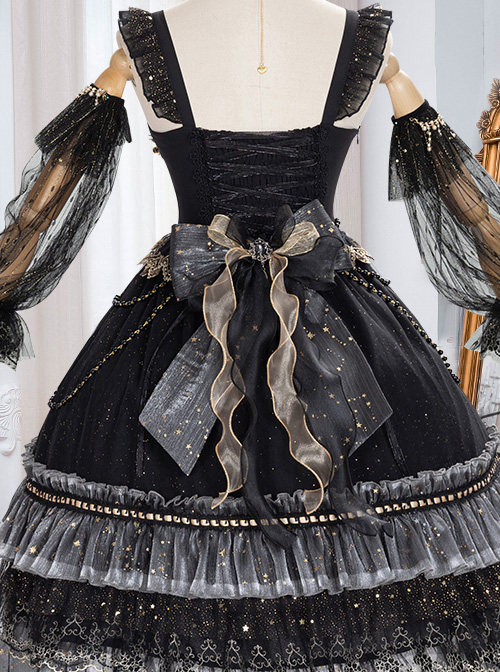 Starry Night Series JSK Special Design Elegant Palace Style Classic Lolita Dress