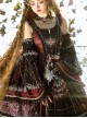 Eye Of Red Heart Series JSK Retro Palace Gothic Lolita Dress