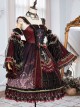 Eye Of Red Heart Series JSK Retro Palace Gothic Lolita Dress