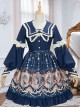 Explore The Stars Series OP Classic Lolita Long Sleeve Dress