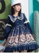 Explore The Stars Series OP Classic Lolita Long Sleeve Dress