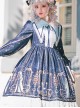 Astrology College Series OP Sweet Lolita Long Sleeve Dress