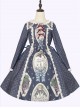 Grape Princess Series OP Elegant Classic Lolita Long Sleeve Dress