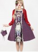 Grape Princess Series OP Elegant Classic Lolita Long Sleeve Dress