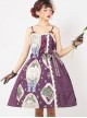 Grape Princess Series JSK Elegant Classic Lolita Sling Dress