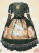 Flee Tulips Series OP Elegant Classic Lolita Long Sleeve Dress