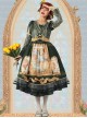 Flee Tulips Series OP Elegant Classic Lolita Long Sleeve Dress