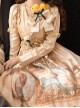 Flee Tulips Series OP Elegant Classic Lolita Long Sleeve Dress