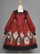 Ten Little Indians Series OP Gothic Lolita Long Sleeve Dress