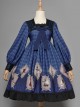 Ten Little Indians Series OP Gothic Lolita Long Sleeve Dress