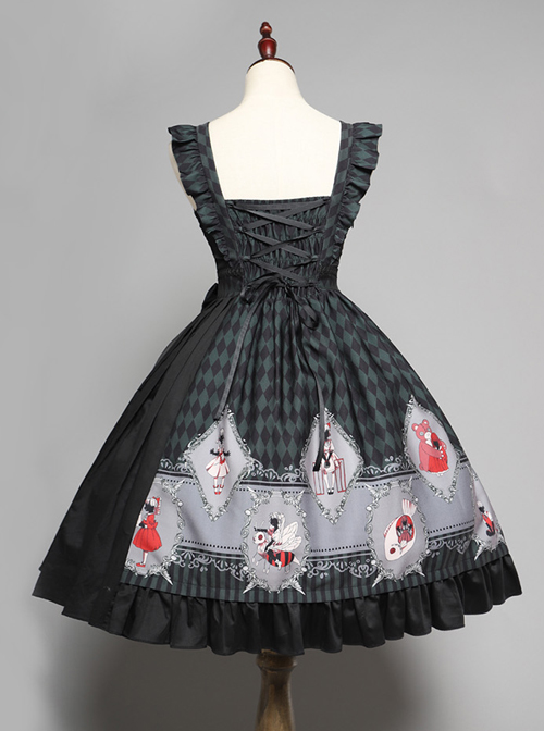 Ten Little Indians Series JSK Gothic Lolita Sling Dress