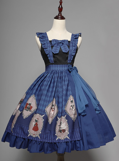 Ten Little Indians Series JSK Gothic Lolita Sling Dress