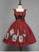 Ten Little Indians Series JSK Gothic Lolita Sling Dress