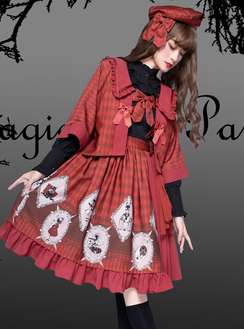 Ten Little Indians Series JSK Gothic Lolita Sling Dress