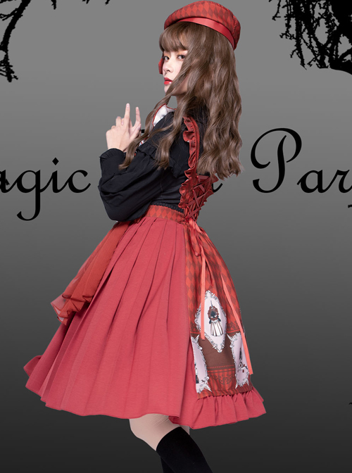 Ten Little Indians Series JSK Gothic Lolita Sling Dress