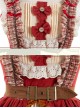 Little Red Riding Hood Series JSK Retro Pastoral Style Sweet Lolita Sling Dress And Cloak