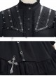 Assassinate Dawn Series Retro Military Style Gothic Lolita Shirt And Skirt Set