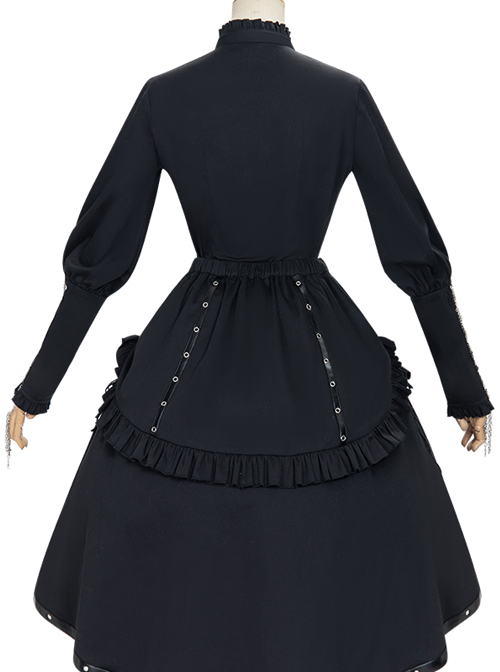 Assassinate Dawn Series Retro Military Style Gothic Lolita Shirt And Skirt Set