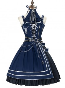 War Without War Series JSK Military Style Lolita Sling Dress