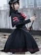 Punishment Execution Officer Series Military Style Gothic Lolita Shirt And Skirt Set
