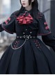 Punishment Execution Officer Series Military Style Gothic Lolita Shirt And Skirt Set