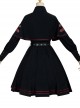 Punishment Execution Officer Series Military Style Gothic Lolita Shirt And Skirt Set
