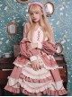 Strawberry Milk Cover Series OP Idyllic Style Sweet Lolita Long Sleeve Dress