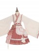 Cherry Snow Cheese Series OP Chinese Style Classic Lolita Long Sleeve Dress