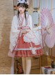 Cherry Snow Cheese Series OP Chinese Style Classic Lolita Long Sleeve Dress