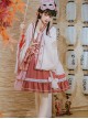 Cherry Snow Cheese Series OP Chinese Style Classic Lolita Long Sleeve Dress