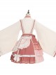 Cherry Snow Cheese Series OP Chinese Style Classic Lolita Long Sleeve Dress