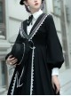 Pride And Prejudice Series OP Elegant Preppy Style Classic Lolita Long Sleeve Dress