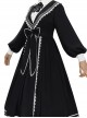 Pride And Prejudice Series OP Elegant Preppy Style Classic Lolita Long Sleeve Dress