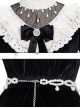 Tenderness Champs Elysees Series OP Elegant Velvet Classic Lolita Long Sleeve Dress