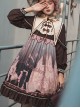 Forest Theater Series OP High Waist Sweet Lolita Long Sleeve Dress